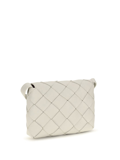 Bottega Veneta Diago Shoulder Bag - Silica Grey-Silver