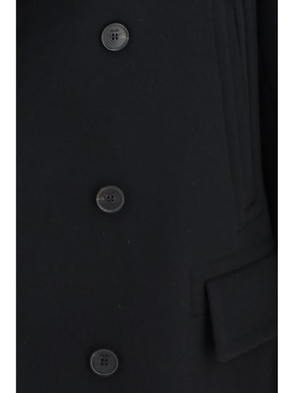 Fendi Wool and angora Coat - Black