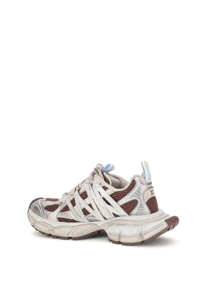 Balenciaga 3XL Interlace Sneakers - Brown/Beige/Blue