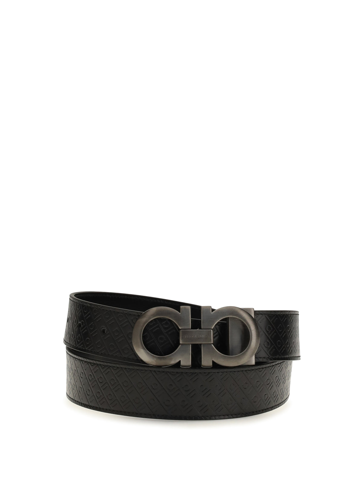 Ferragamo DOUBLE ADJUS BELT - Black