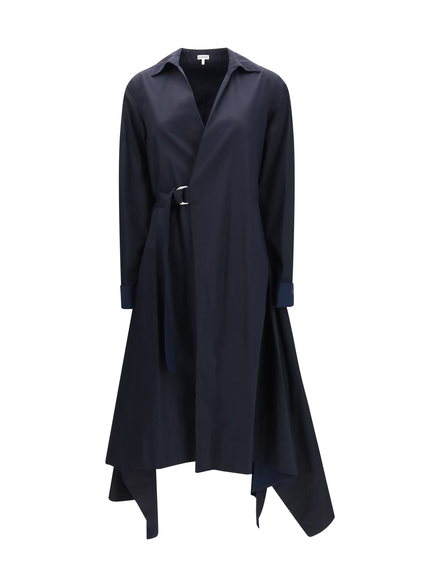 LOEWE Layered belted midi Dress