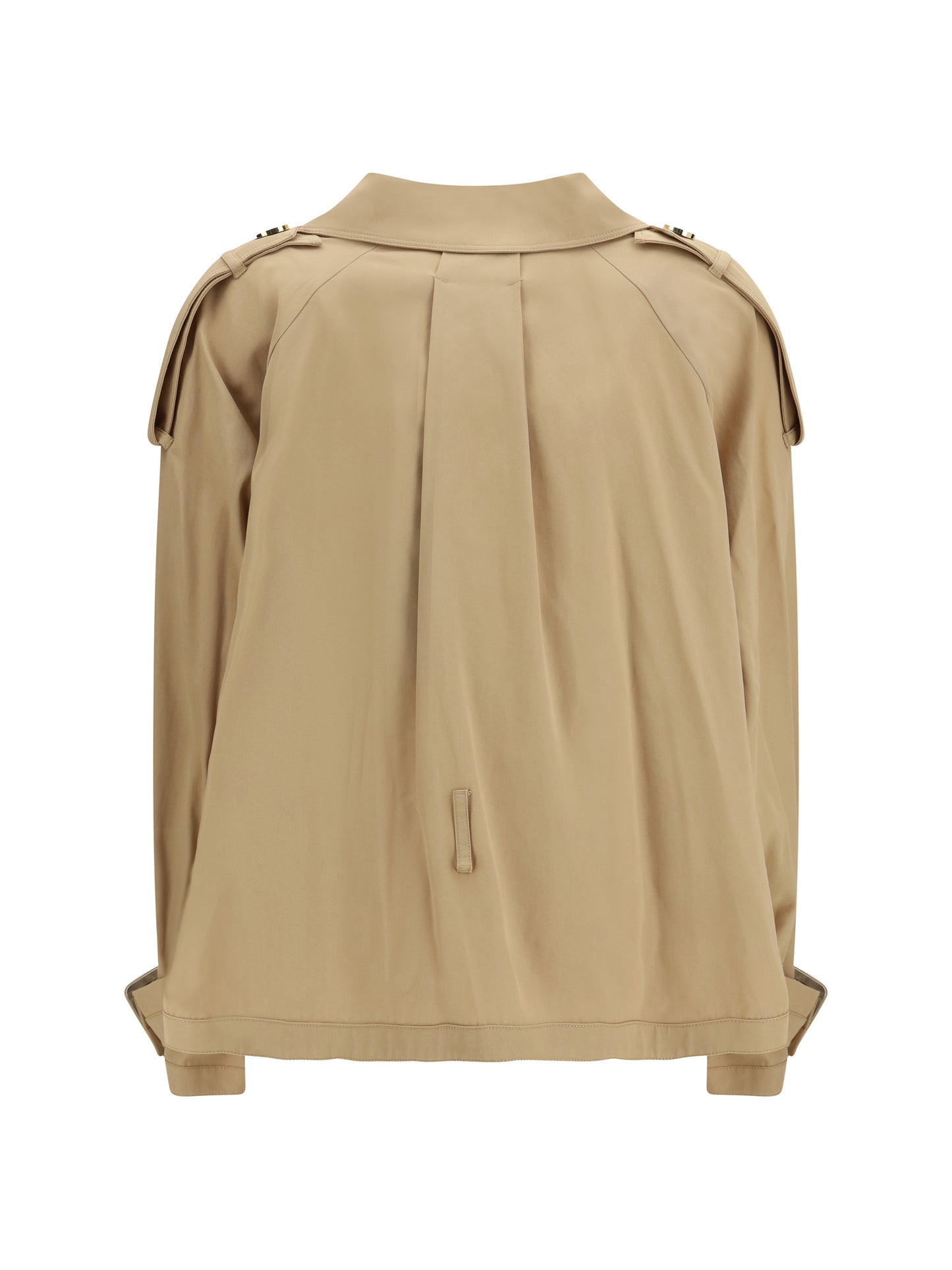 PINKO Tanya short Trench in cotton twill