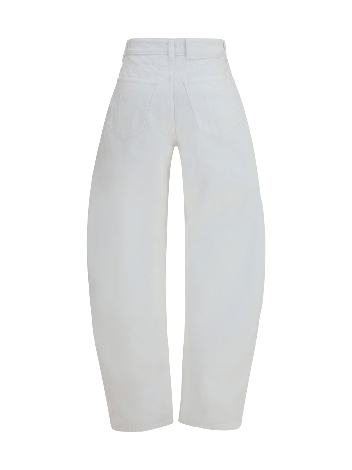AlaïA Barrel Jeans - Blanc