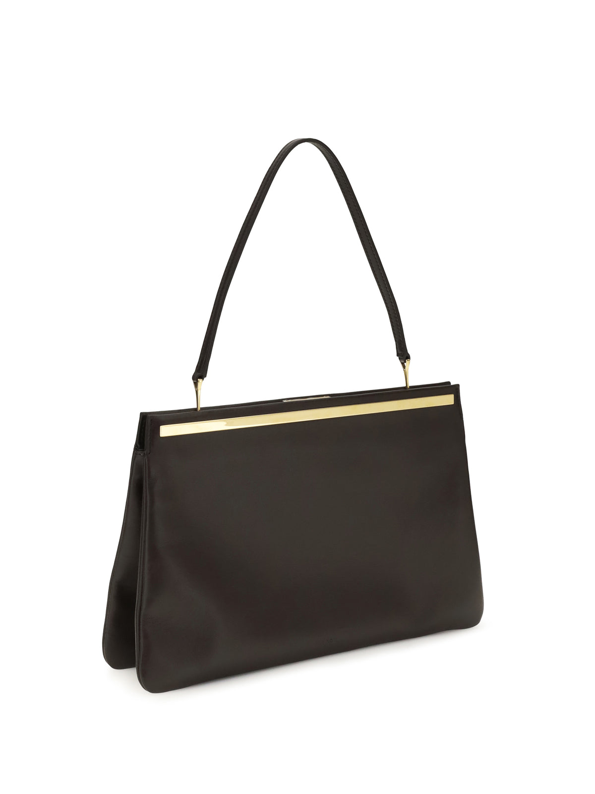 The Row Elise Handbag - Ebony Brown New Ang