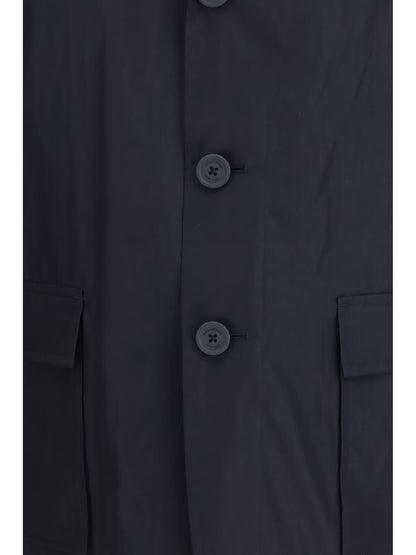 THOM BROWNE Packable logo print Jacket