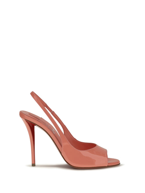 Christian Louboutin Sofia Z Pumps - Grapefruit/Lin Grapefruit
