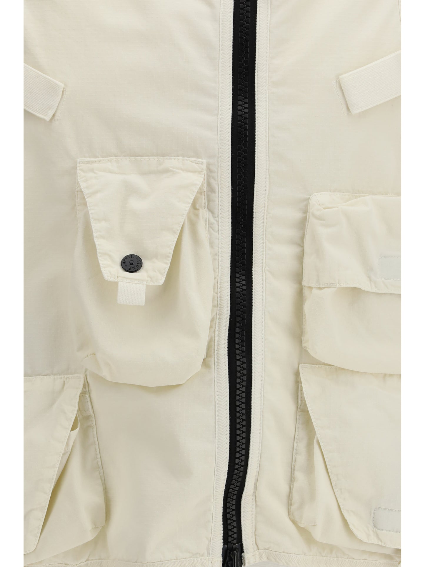 STONE ISLAND Zip-up Vest