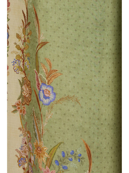 Zimmermann Indra Relaxed Pants - Khaki Scarf Floral