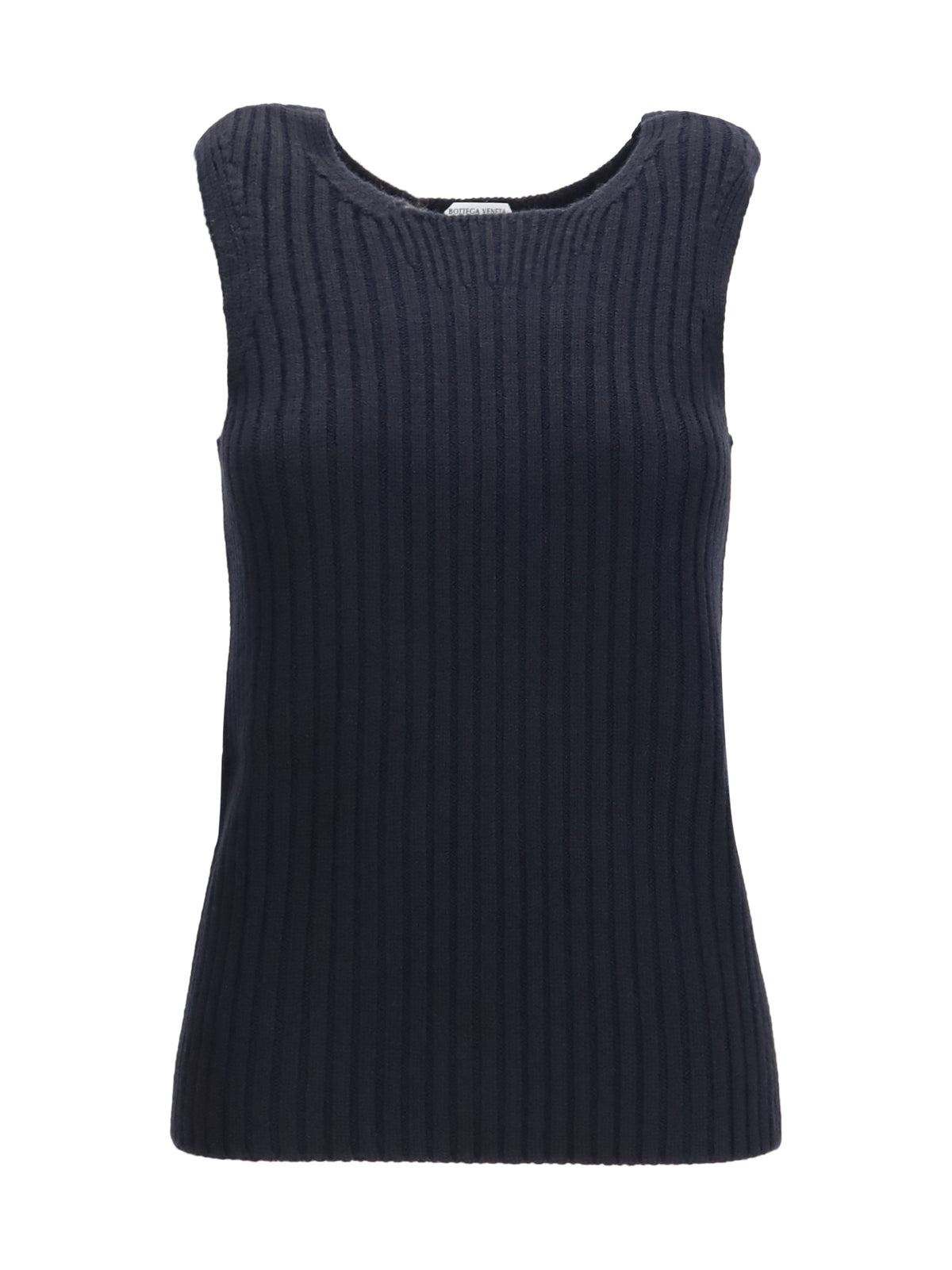 Bottega Veneta Merino wool ribbed Tank Top - Midnight Blue
