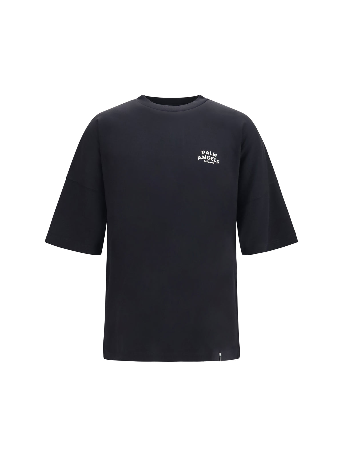 Palm Angels Palm Drift Back Over T-shirt - Black - Off White