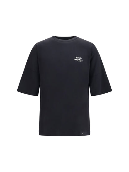 Palm Angels Palm Drift Back Over T-shirt - Black - Off White