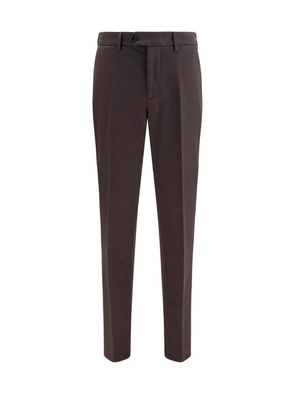 Brunello Cucinelli Dyed cotton Pants - Dark Brown