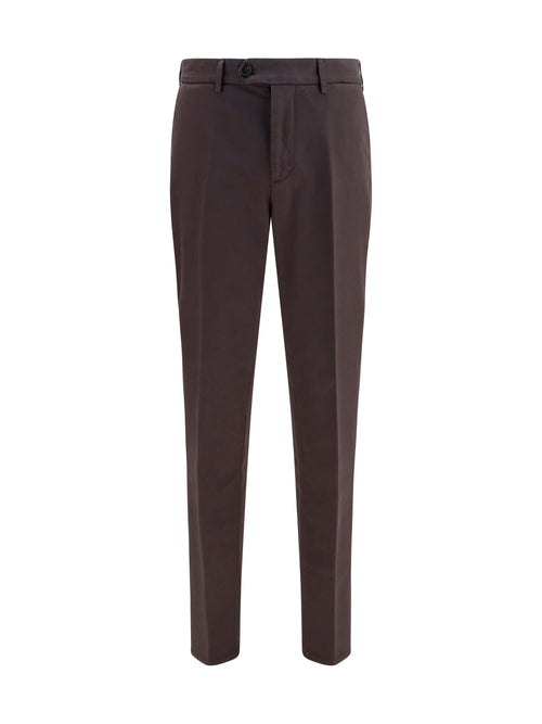 Brunello Cucinelli Dyed cotton Pants - Dark Brown