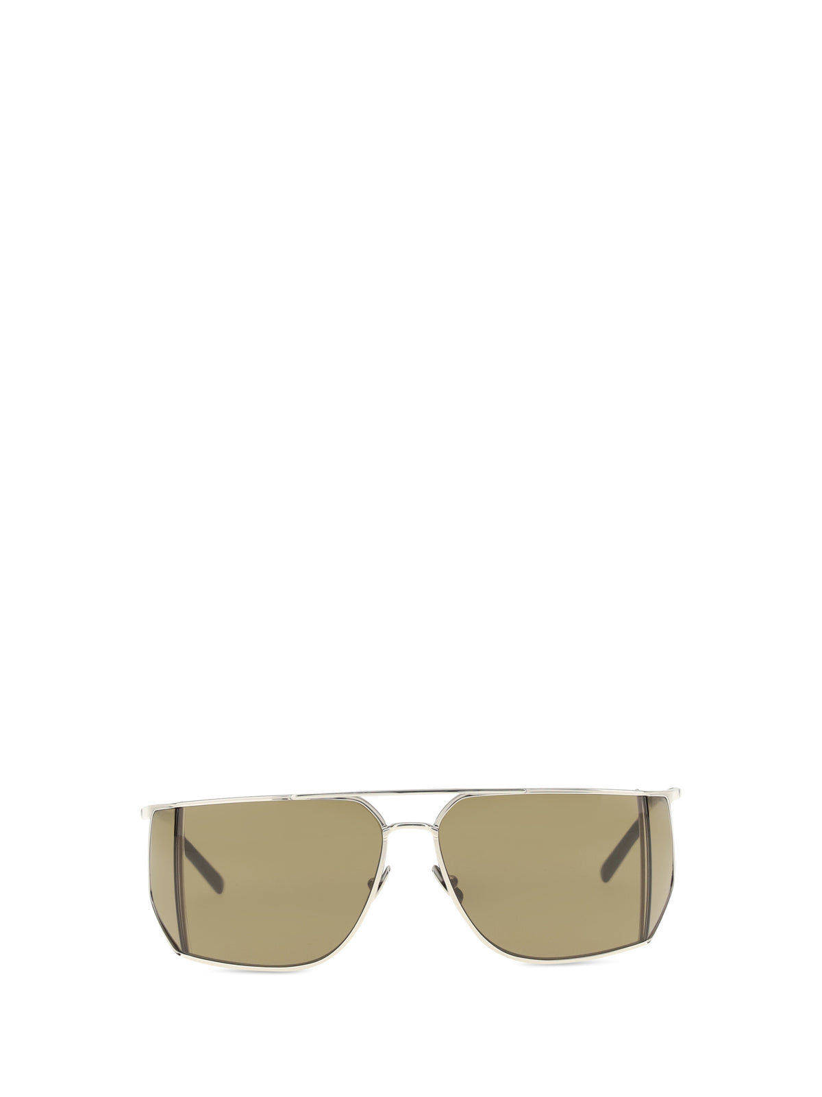 Saint Laurent SL 750 metal Sunglasses - Silver Silver Brown