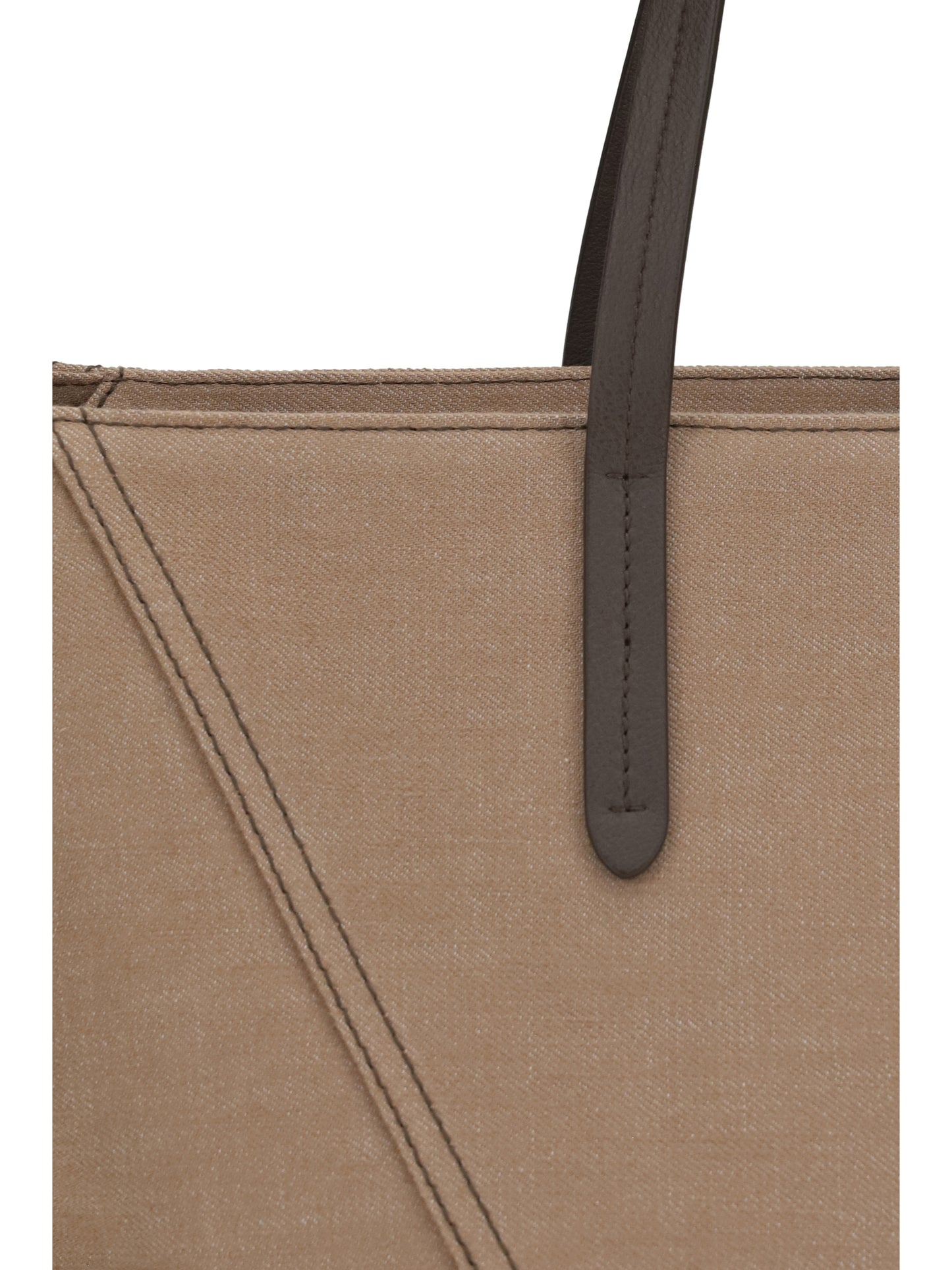 BRUNELLO CUCINELLI Canvas BC Tote Bag