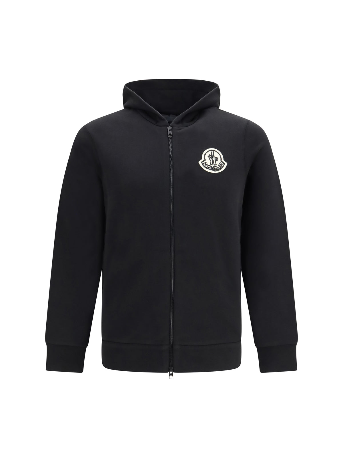 Moncler Hoodie with logo - Black