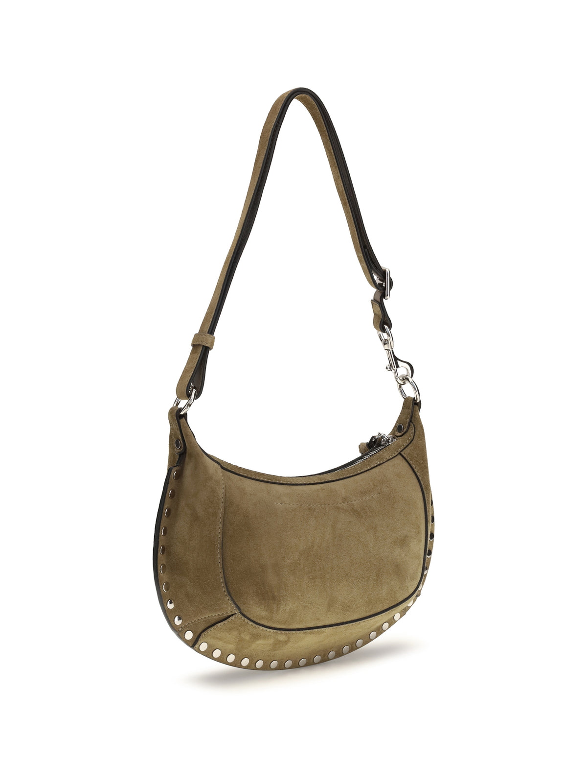 Isabel Marant Oskan Moon Shoulder Bag - Taupe