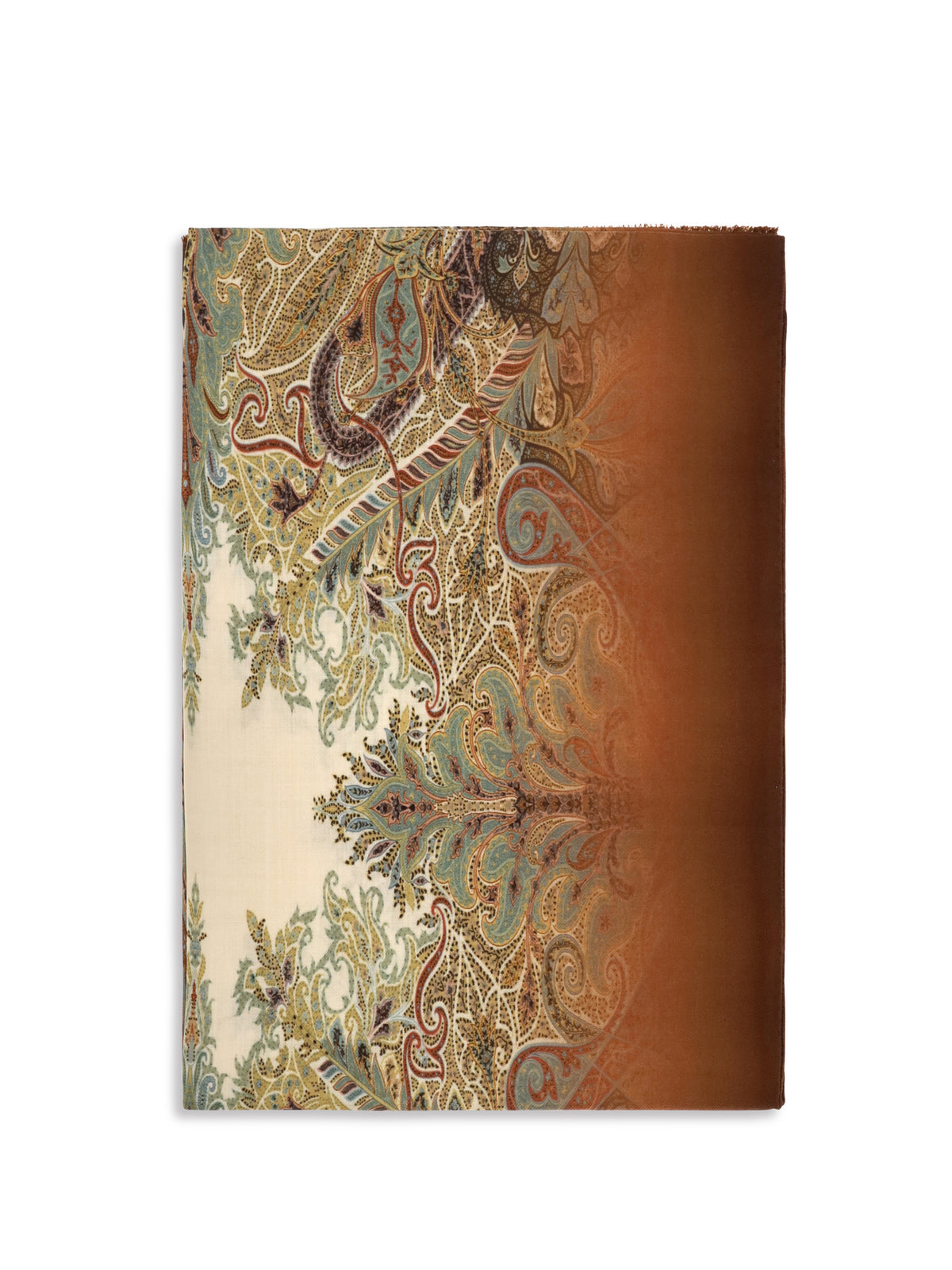 Etro Orfeo modal Scarf - Printed F.Do Arancio