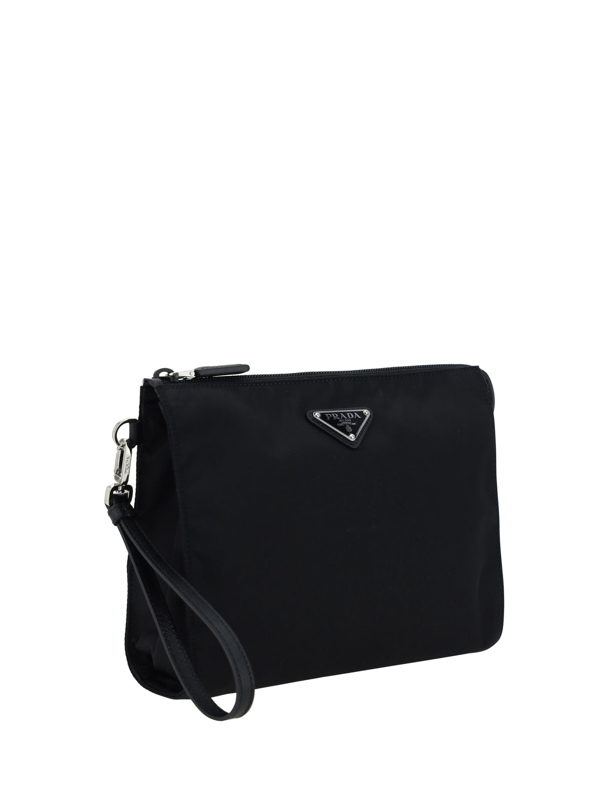 Prada Re-Nylon and Saffiano Necessaire Beauty Case - Black