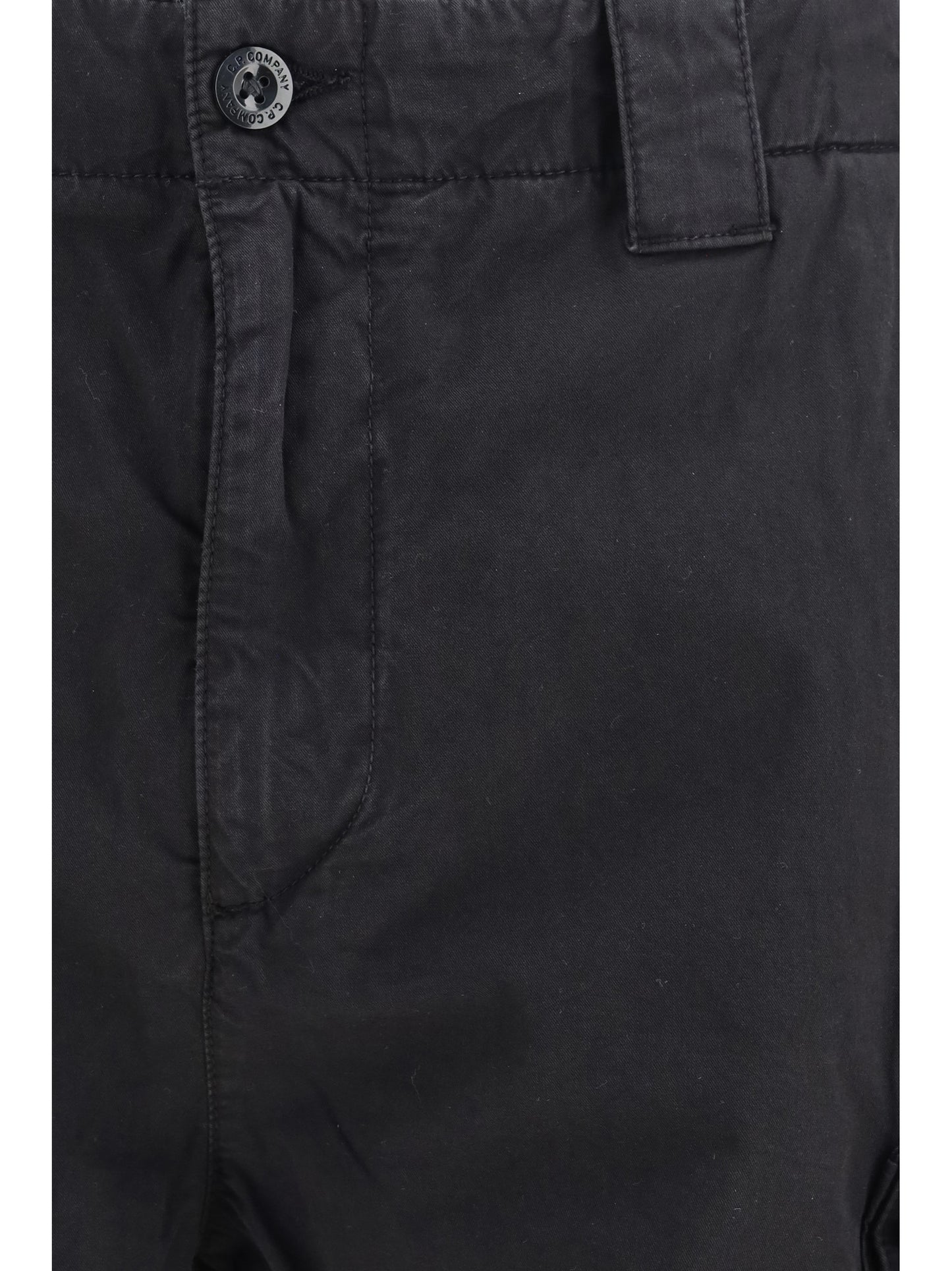 C.P. COMPANY Cotton gabardine Bermuda Shorts