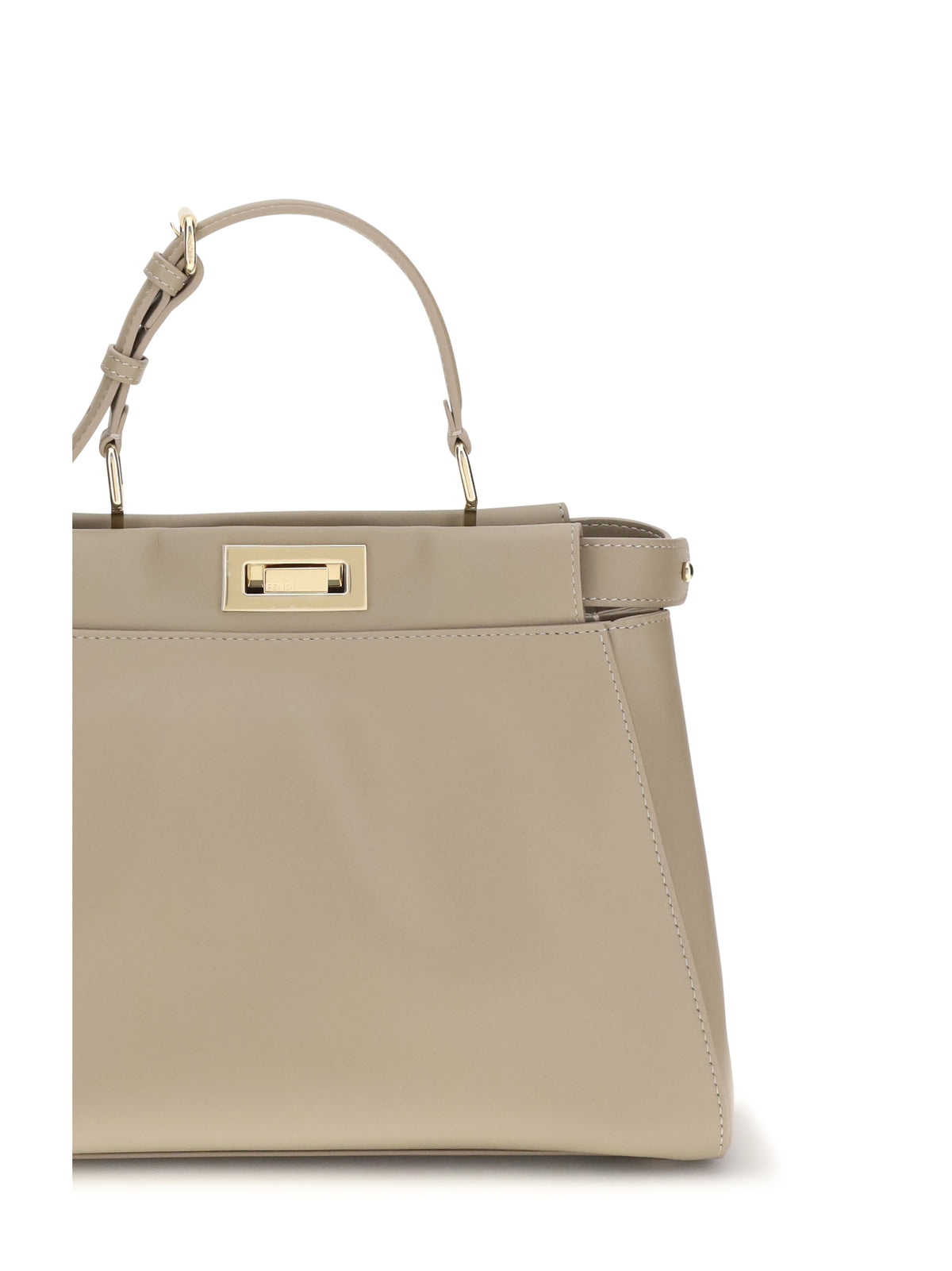Fendi My Peekaboo small Shoulder Bag - Tortora