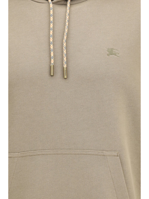 Burberry Check Hoodie with drawstrings - Finch Brown