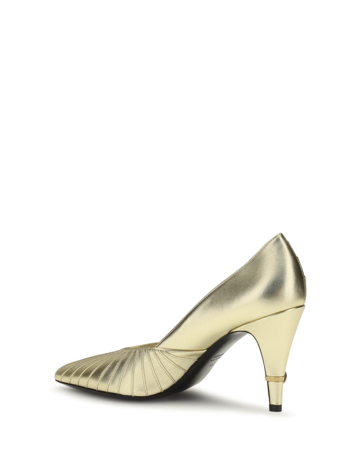 Versace Metallic leather Pumps - Light Gold