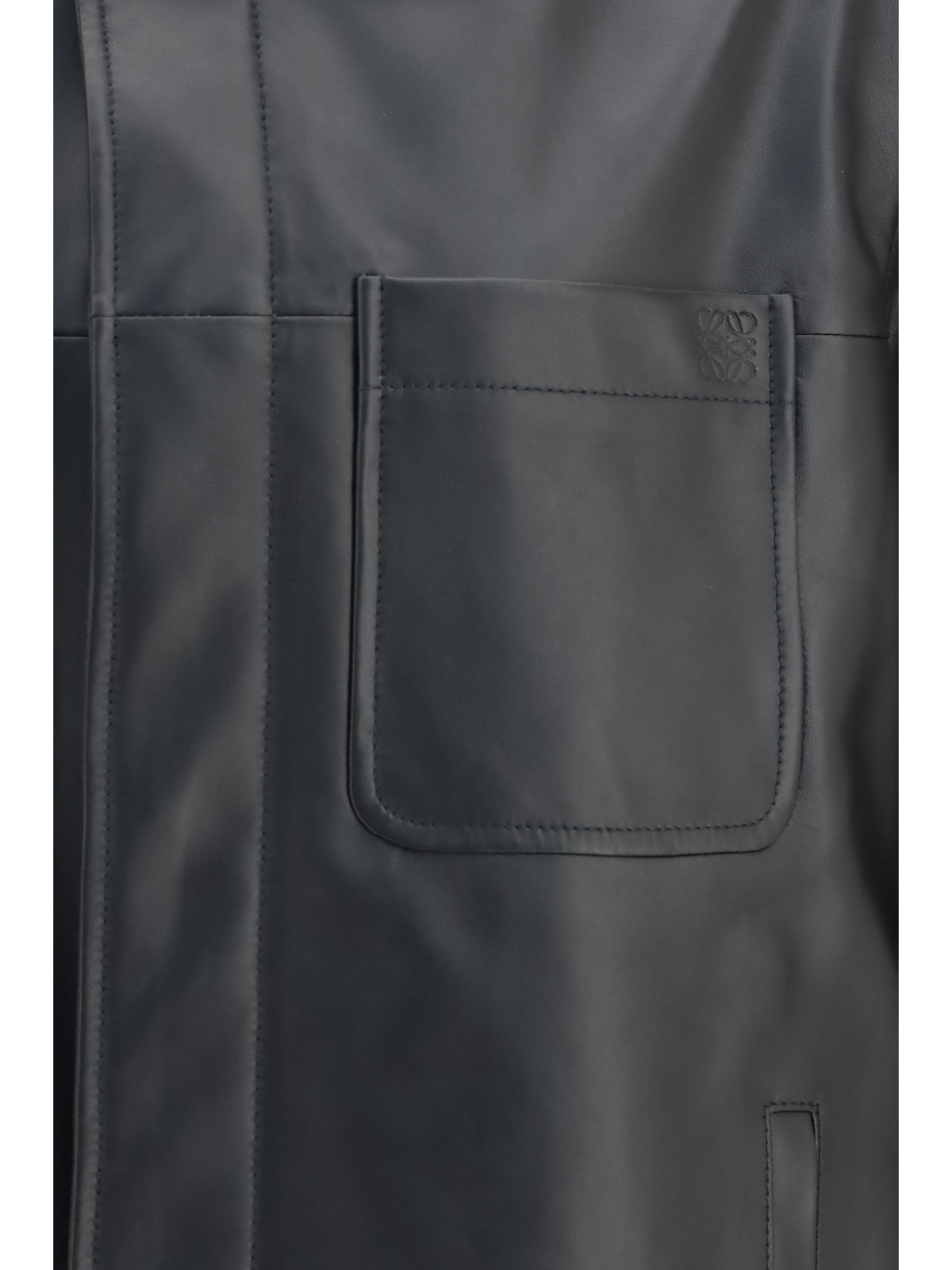 Loewe Lambskin workwear Jacket - Black