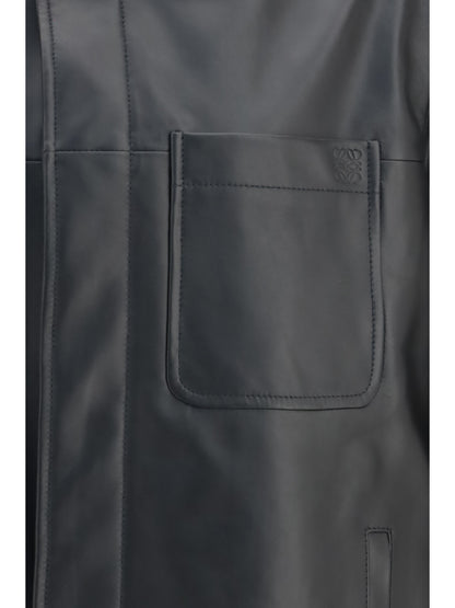 Loewe Lambskin workwear Jacket - Black