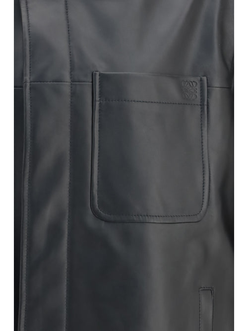 Loewe Lambskin workwear Jacket - Black