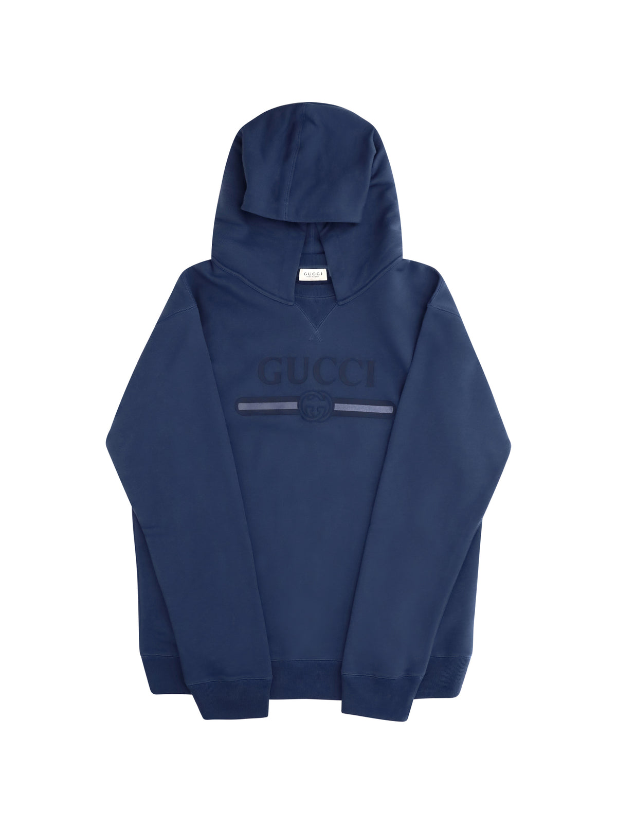 Gucci Cotton Hooded Sweatshirt for Boy - Brilliant Petroleum