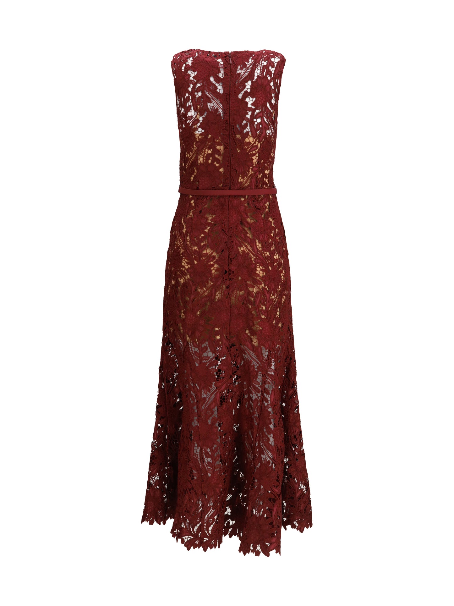 SELF-PORTRAIT Guipure lace midi Dress
