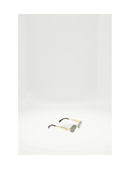Celine TRIOMPHE METAL 02 - Gold / Green