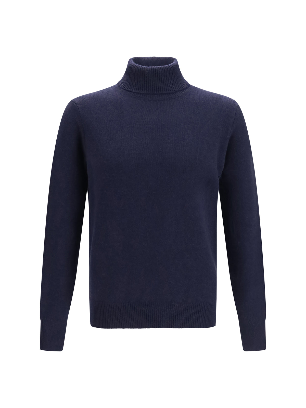 Aragona Cashmere Turtleneck Sweater - Blue Notte