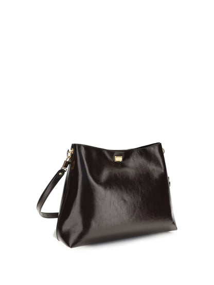 DOLCE & GABBANA Large Vittoria leather Shoulder Bag