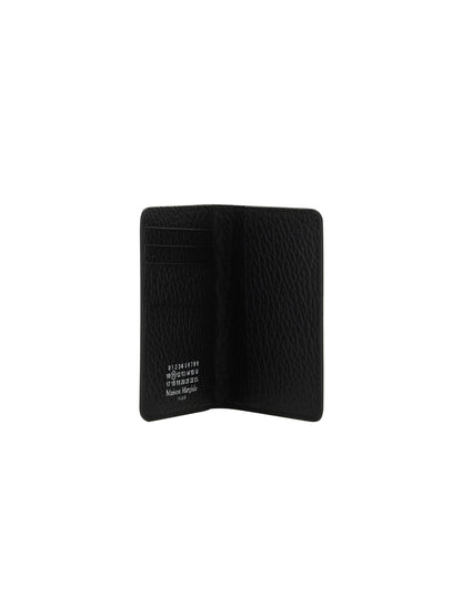 Maison Margiela Leather Card Holder - Black