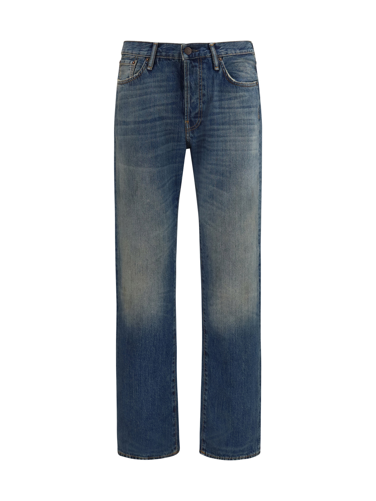 Acne Studios 1996M regular fit Jeans - Mid Blue