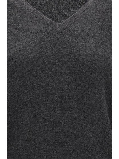 The Row Pihla baby cashmere Sweater - Anthracite