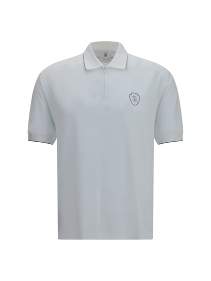 BRUNELLO CUCINELLI Polo with crest