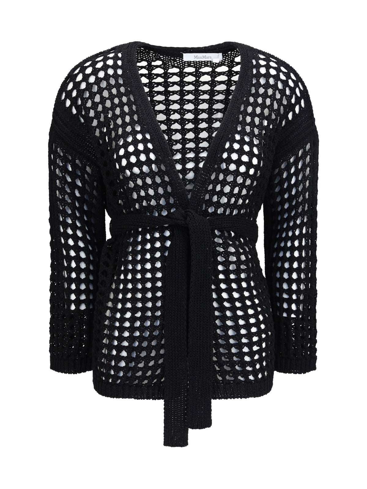 Max Mara Pure Knitted Cardigan - Black
