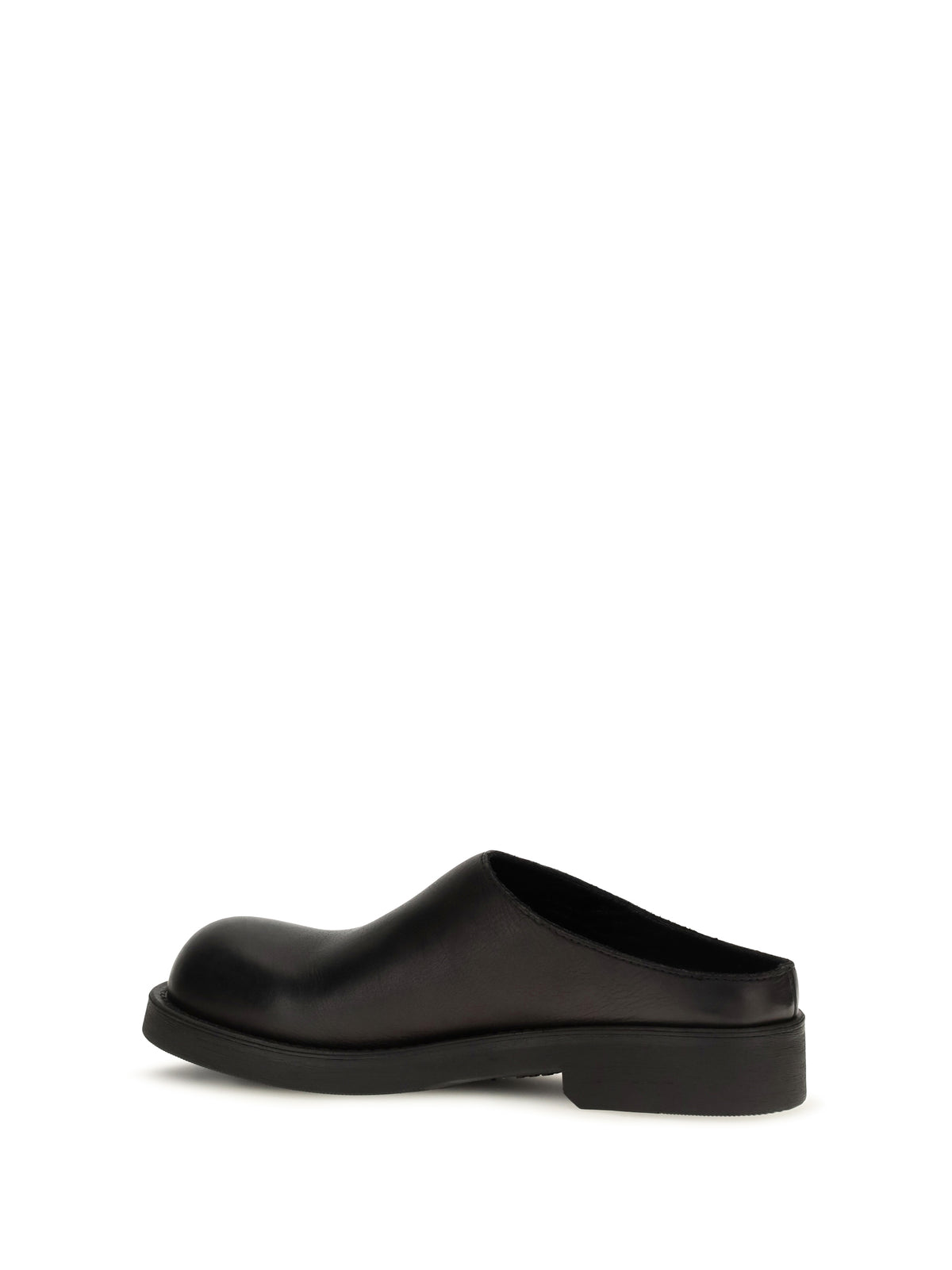 MM6 Maison Margiela Biker round toe Mules - Black