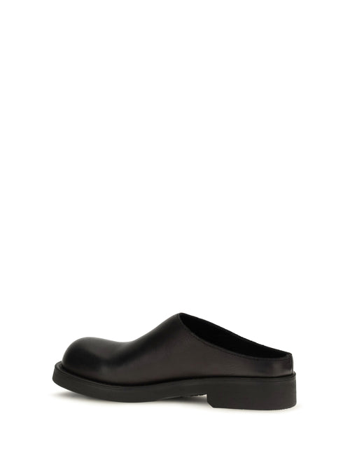 MM6 Maison Margiela Biker round toe Mules - Black