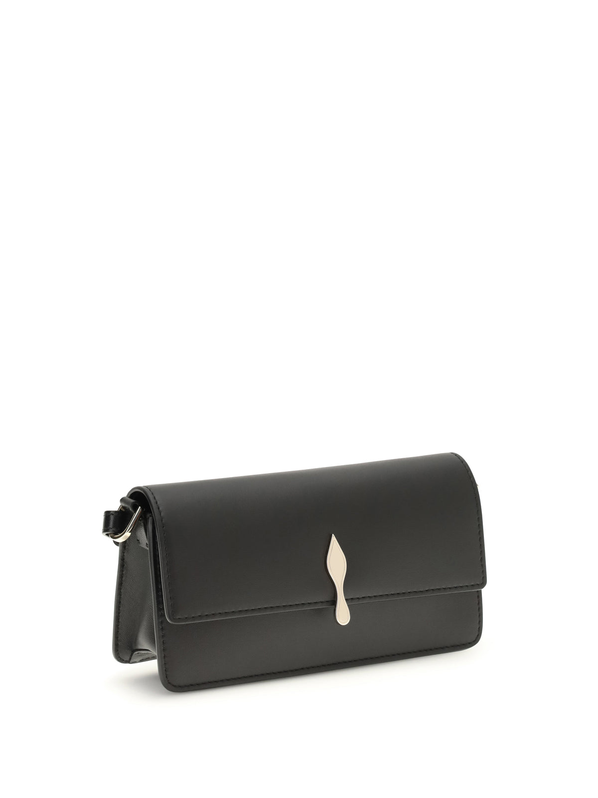 Christian Louboutin Bettina chain Wallet - Black/Gold