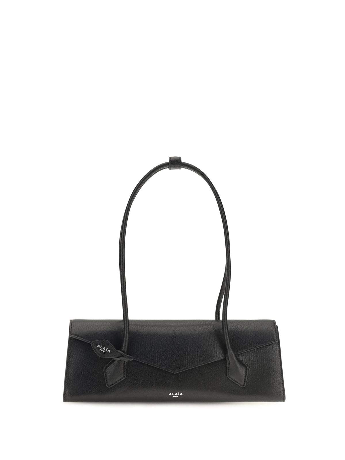 Alaïa Medium Le Teckel Flap Shoulder Bag - Noir
