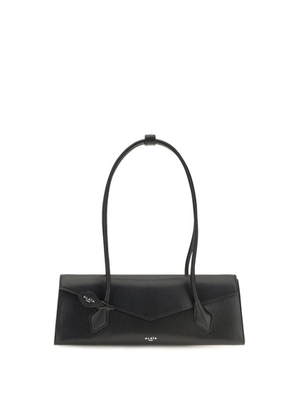 Alaïa Medium Le Teckel Flap Shoulder Bag - Noir
