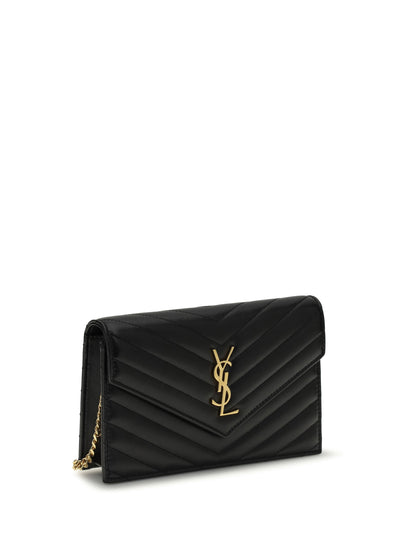 SAINT LAURENT Envelope Cassandre Wallet