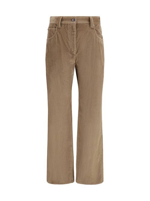 Brunello Cucinelli Corduroy Pants - Cappuccino