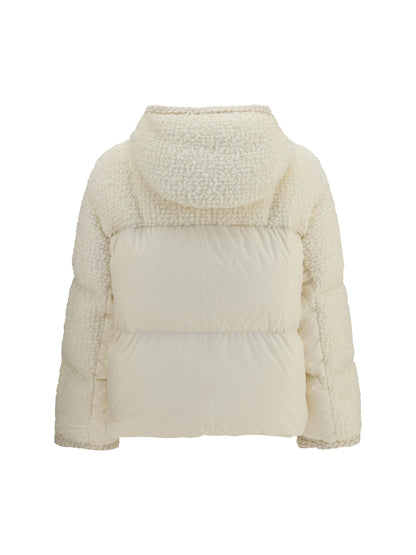 Moncler Cristallin padded Jacket - Cream