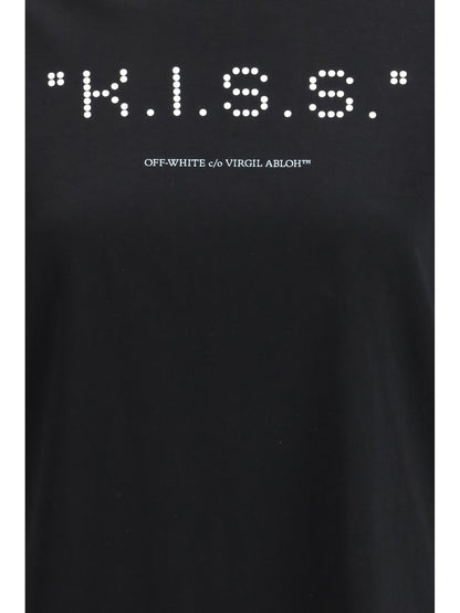 OFF-WHITE Kiss Quote T-shirt