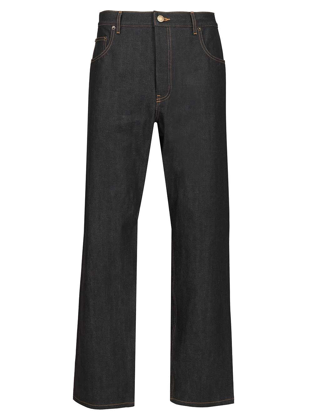 Thom Browne Selvedge Denim Trousers - Blue